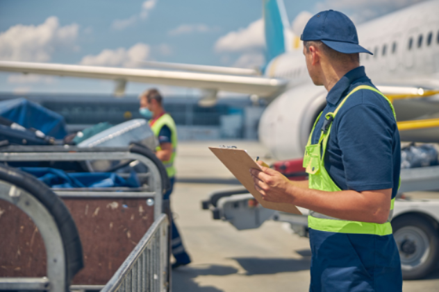 How many jobs are available in air freight/delivery services in 2023