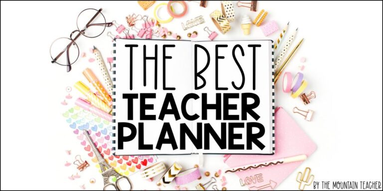 Best Teacher Planner: Stay Organized and Inspire Excellence
