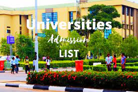 List of Universities That Have Released Their Admission List 2022/2023