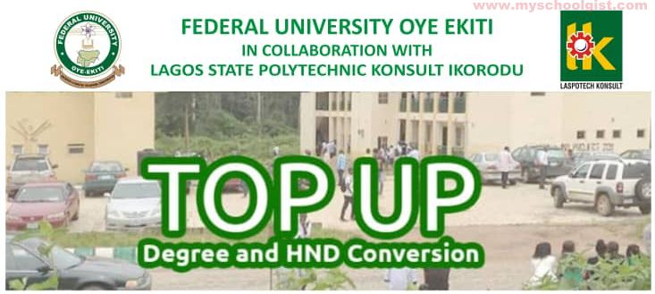 FUOYE - LASPOTECH Top-Up (Degree and HND Conversion Admission