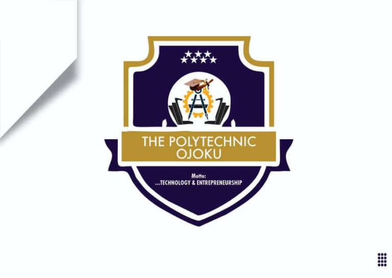The Polytechnic Ojoku, releases admission form for 2022/23 academic session
