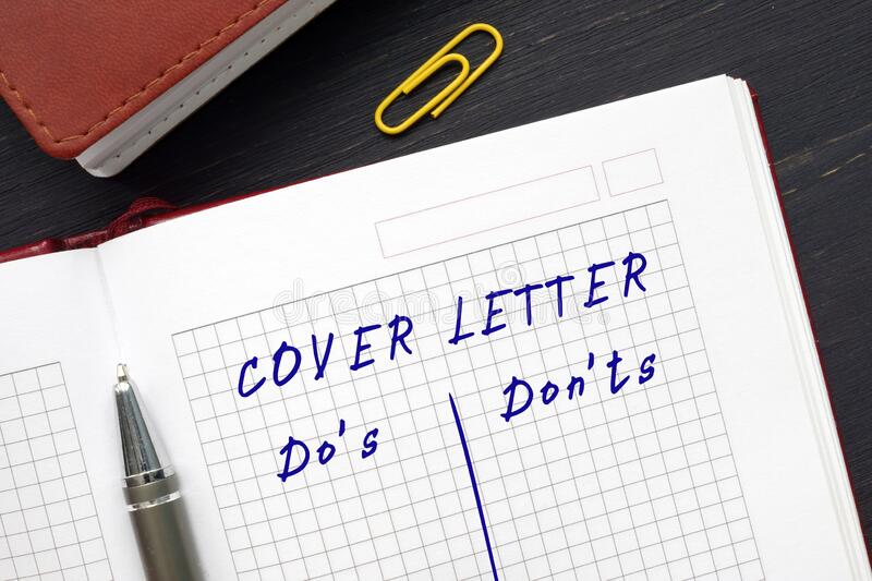 how to write a cover letter for an internship